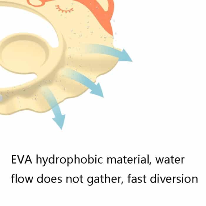 3 Stück JC510 Baby-Shampoo-Duschhaube, verstellbar, niedliche Cartoon-Kinder-Badekappe – Bild 3