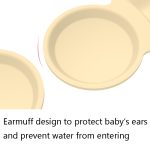 3 Stück JC510 Baby-Shampoo-Duschhaube, verstellbar, niedliche Cartoon-Kinder-Badekappe – Bild 4