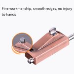 KDS-A013 Drehriegelschloss aus Zinklegierung, oberflächenmontiertes Feder-Drehriegelschloss, Sandy Silver, Red Ancient, Green Ancient, Black Ancient – Bild 4