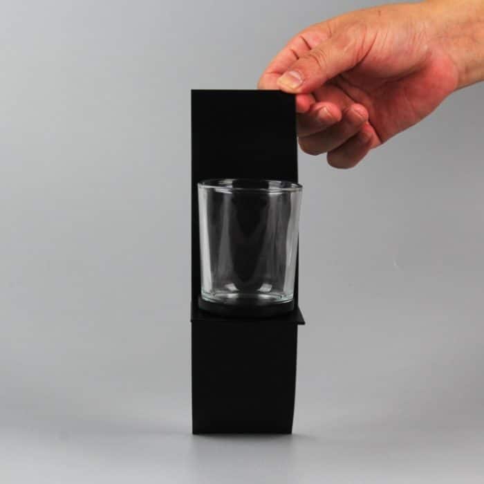 2 Stück BS2001 dreidimensionaler Bogen-Wandbehang aus Eisen, Kerzenständer, Wanddekoration, Arc Wall Hanging Iron – Bild 5