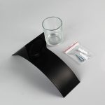 2 Stück BS2001 dreidimensionaler Bogen-Wandbehang aus Eisen, Kerzenständer, Wanddekoration, Arc Wall Hanging Iron – Bild 6