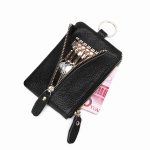 Herren Leder Multifunktionale Geldbörse Haushalt Schlüsselkartenetui mit großer Kapazität – Bild 7