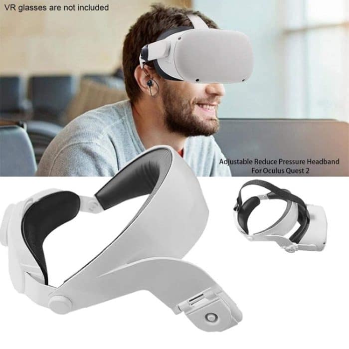 VR Komfortabel Drücken Sie nicht Ihr Gesichts-Headset Ergonomisches VR-Headset für Oculus Quest2 – Bild 8