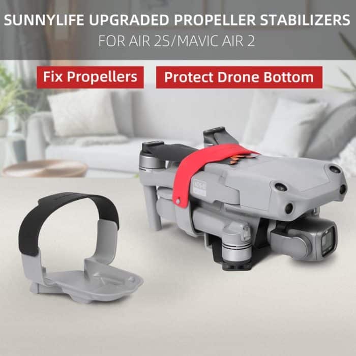 Sunnylife A2S-Q9358 Blatthalter, fester Propeller-Fixierschutz für DJI Air 2S / Mavic Air 2, For DJI Air 2S / Mavic Air 2(Red), For DJI Air 2S / Mavic Air 2(Black) – Bild 2