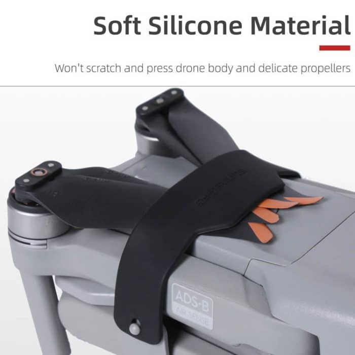 Sunnylife A2S-Q9358 Blatthalter, fester Propeller-Fixierschutz für DJI Air 2S / Mavic Air 2, For DJI Air 2S / Mavic Air 2(Red), For DJI Air 2S / Mavic Air 2(Black) – Bild 4