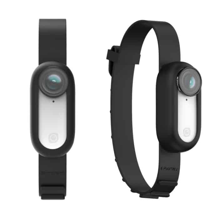 Sunnylife IST-Q9335 Kameragurt Silikon Schutzhülle Armband Handfläche Rucksack Fahrradgurt Katzenhalsband für Insta360 GO2, For Insta360 GO2 – Bild 2