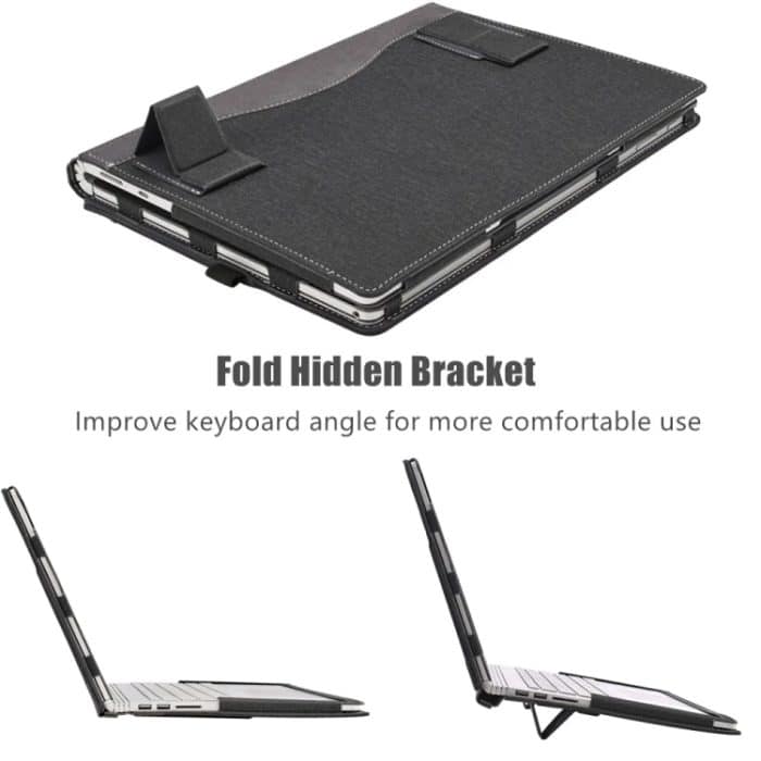 15,6-Zoll-Laptop-Anti-Fall-Schutzhülle aus Leder mit Ständer, For Samsung Galaxy Book Flex 2020, For Samsung Galaxy Book Pro 360, For Samsung Galaxy Book Pro, For Samsung Galaxy Book 2 Pro, For Samsung Galaxy Book 2 Pro 360, For Samsung Galaxy Book 3 3... – Bild 3