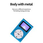 Mini-Lavalier-MP3-Musikplayer aus Metall mit Bildschirm, With 512M Memory Card – Bild 7