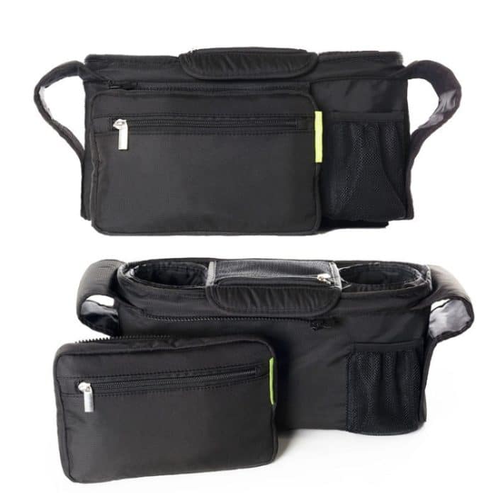 Kinderwagen-Aufbewahrung, Hängetasche, große Kapazität, faltbarer Aufbewahrungskorb, Hängetasche, Stroller Storage Bag – Bild 2