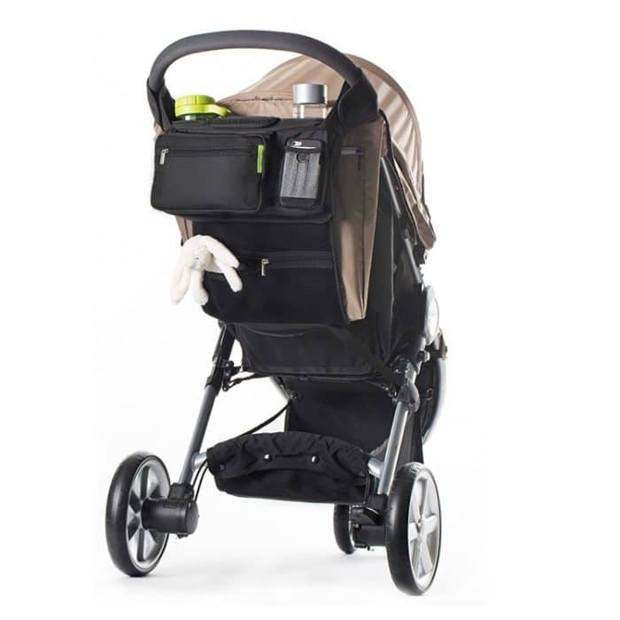 Kinderwagen-Aufbewahrung, Hängetasche, große Kapazität, faltbarer Aufbewahrungskorb, Hängetasche, Stroller Storage Bag – Bild 6