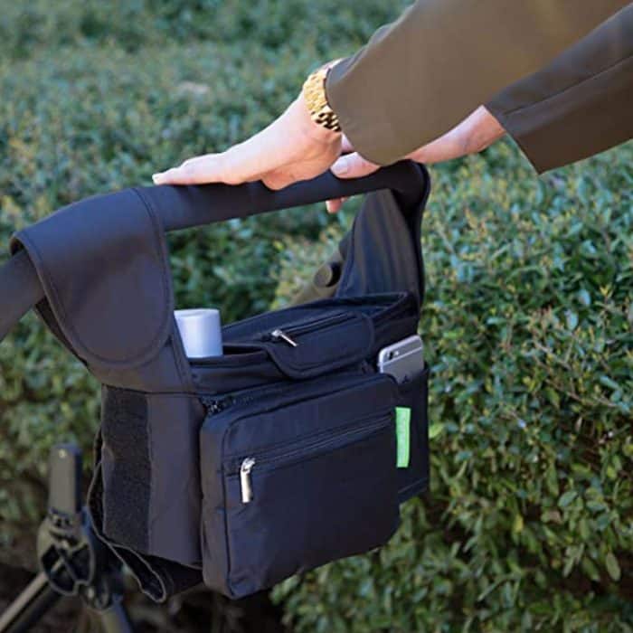 Kinderwagen-Aufbewahrung, Hängetasche, große Kapazität, faltbarer Aufbewahrungskorb, Hängetasche, Stroller Storage Bag – Bild 7