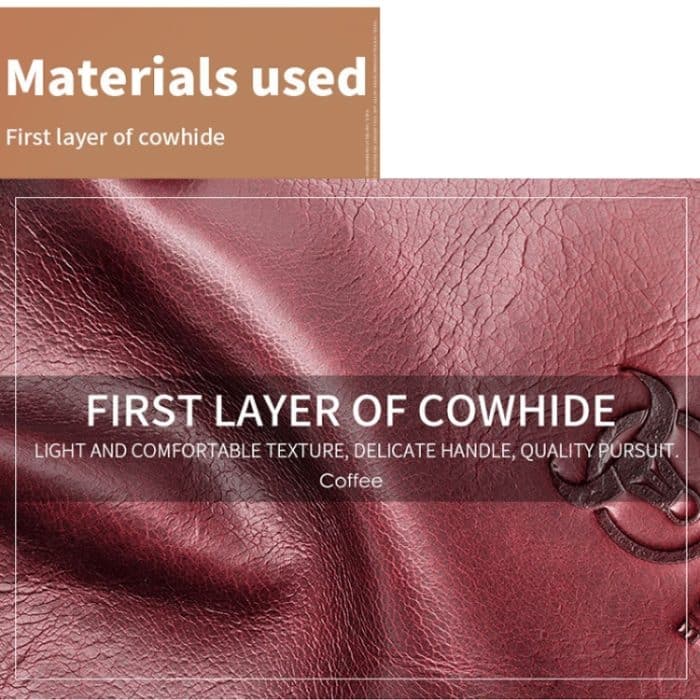 BUFF CAPTAIN 027 Herren Kurze Anti-Diebstahl-Geldbörse aus Leder mit mehreren Karten, Black, Brown, Luxurious Ash, Blue – Bild 5