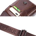 BUFF CAPTAIN 110 Herren-Umhängetasche aus Leder, erstklassige Multifunktions-Brusttasche aus Rindsleder – Bild 5