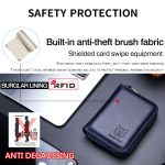 BUFF CAPTAIN 05 Head Layer Leder Kartentasche Herren Casual Leder Führerschein Kartenpaket – Bild 5