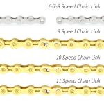 ZH405 Mountain Road Fahrradkette Magic Buckle Chain Schnellverschluss-Schnalle, 3 Pairs 6/7/8 Speed (Silver), 3 Pairs 9 Speed (Silver), 3 Pairs 10 Speed (Silver), 3 Pairs 11 Speed (Silver), 3 Pairs 12 Speed (Silver), 3 Pairs 6/7/8 Speed (Gold)... – Bild 3