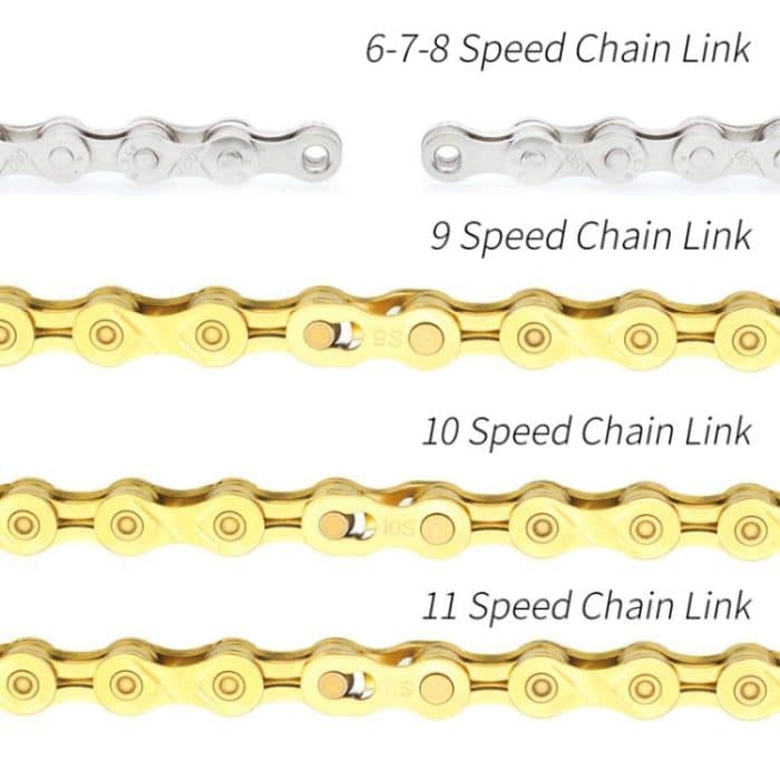 ZH405 Mountain Road Fahrradkette Magic Buckle Chain Schnellverschluss-Schnalle, 3 Pairs 6/7/8 Speed (Silver), 3 Pairs 9 Speed (Silver), 3 Pairs 10 Speed (Silver), 3 Pairs 11 Speed (Silver), 3 Pairs 12 Speed (Silver), 3 Pairs 6/7/8 Speed (Gold)... – Bild 3