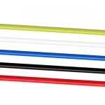 TRLREQ Mountainbike-Bremsschlauch, 5 mm, Hydrauliköl, Scheibenölbremsen, geflochtener Schlauch, Länge:, 3 PCS 1m (Black), 3m (Black), 3 PCS 1m (Blue), 3m  (Blue), 3 PCS 1m (Green), 3m (Green), 3 PCS 1m (White), 3m (White) – Bild 2