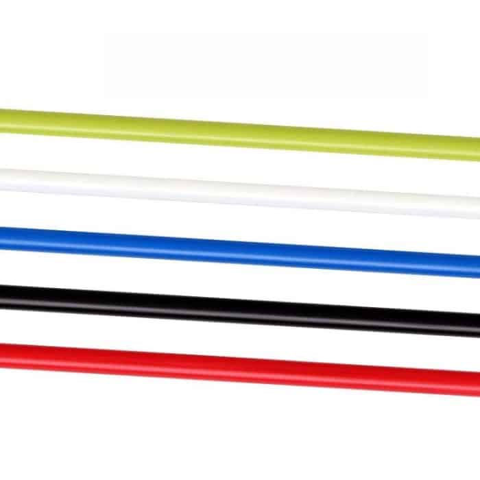 TRLREQ Mountainbike-Bremsschlauch, 5 mm, Hydrauliköl, Scheibenölbremsen, geflochtener Schlauch, Länge:, 3 PCS 1m (Black), 3m (Black), 3 PCS 1m (Blue), 3m  (Blue), 3 PCS 1m (Green), 3m (Green), 3 PCS 1m (White), 3m (White) – Bild 2