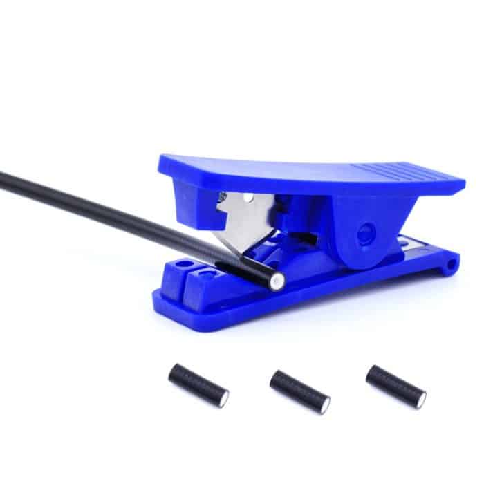 TRLREQ Mountainbike-Bremsschlauch, 5 mm, Hydrauliköl, Scheibenölbremsen, geflochtener Schlauch, Länge:, 3 PCS 1m (Black), 3m (Black), 3 PCS 1m (Blue), 3m  (Blue), 3 PCS 1m (Green), 3m (Green), 3 PCS 1m (White), 3m (White) – Bild 5