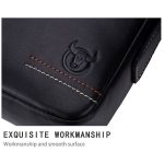 BUFF CAPTAIN 228 Herren-Umhängetasche aus Leder, erste Schicht, Rindsleder, lässige Mini-Diagonaltasche – Bild 4