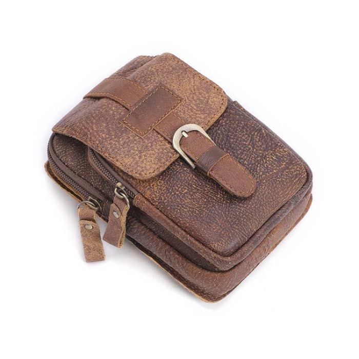 6371 Herren Handy-Gürteltasche, multifunktionale Retro-Umhängetasche – Bild 3