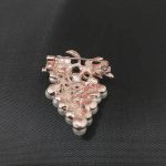 3 Stück Diamant-Traube-Broschen, wilde Perlennadel, weiblicher Kleidungsschmuck – Bild 5