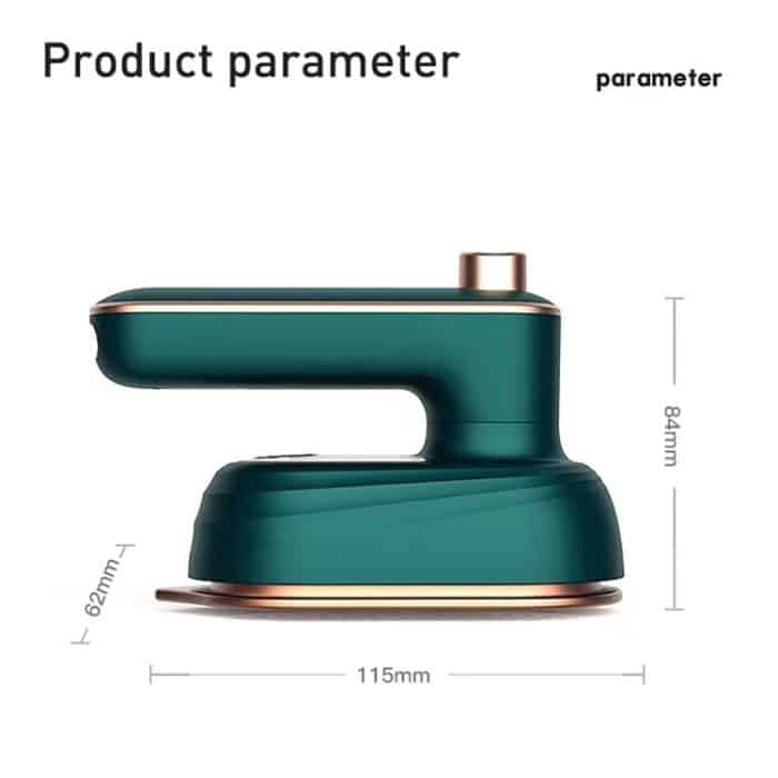 33 W tragbare elektrische Bügelmaschine, drehbar, für trockene und nasse Kleidungsstücke, US Plug, EU Plug – Bild 3