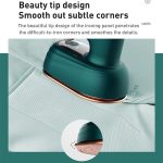 33 W tragbare elektrische Bügelmaschine, drehbar, für trockene und nasse Kleidungsstücke, US Plug, EU Plug – Bild 6