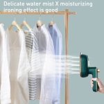 33 W tragbare elektrische Bügelmaschine, drehbar, für trockene und nasse Kleidungsstücke, US Plug, EU Plug – Bild 7