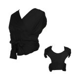 Babytrage, doppelte Schulter, vorne haltende Babytrage, tragbare Baby-X-Tragetasche, Größe:, M (Black), L (Black), M (Gray), L (Gray) – Bild 7