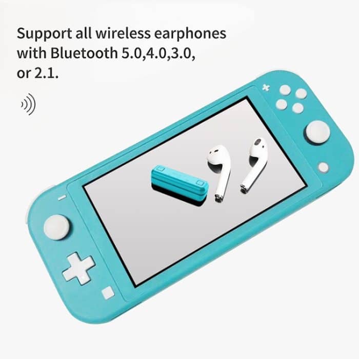 Gulikit Bluetooth Wireless Audio Adapter für Nintendo Switch, Modell:, NS07 Red, NS07 Blue, NS07 Black, NS07 PRO Black, NS07 PRO Ice Blue, NS07 PRO Red White – Bild 4