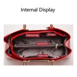 ZJL-986 Pailletten-Kleber-Umhängetasche, Lackleder-Damenhandtasche – Bild 4