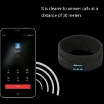 Bluetooth-Headset, Sport-Stirnband, Outdoor, Laufen, Yoga, schweißabsorbierendes Kopftuch, Black, Gray, Dark Gray, Red – Bild 6