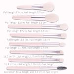 8-in-1 Mini-Make-up-Pinsel-Set mit Holzgriff, tragbarer loser Puderpinsel – Bild 3