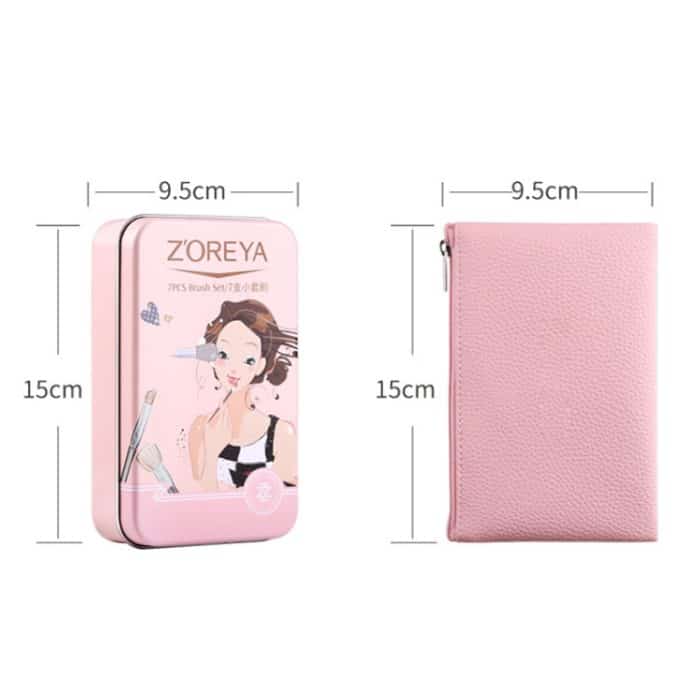 TBD0599953801_B2.jpg ZOREYA ZS744 7-in-1-Make-up-Pinsel-Set, Beauty-Tools-Pinsel – Bild 3