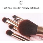 ZOREYA ZS744 7-in-1-Make-up-Pinsel-Set, Beauty-Tools-Pinsel – Bild 4