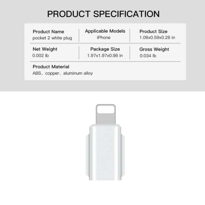 RCSTQ Smartphone-Adapter für DJI OSMO Pocket 1/2, Type-C, 8 Pin – Bild 8