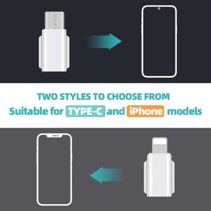 RCSTQ Smartphone-Adapter für DJI OSMO Pocket 1/2, Type-C, 8 Pin – Bild 4