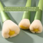 14-in-One-Make-up-Pinsel-Set für superweiches Haar, loser Puderpinsel, fächerförmiger Highlighter-Pinsel, Concealer-Pinsel, Stil: – Bild 4