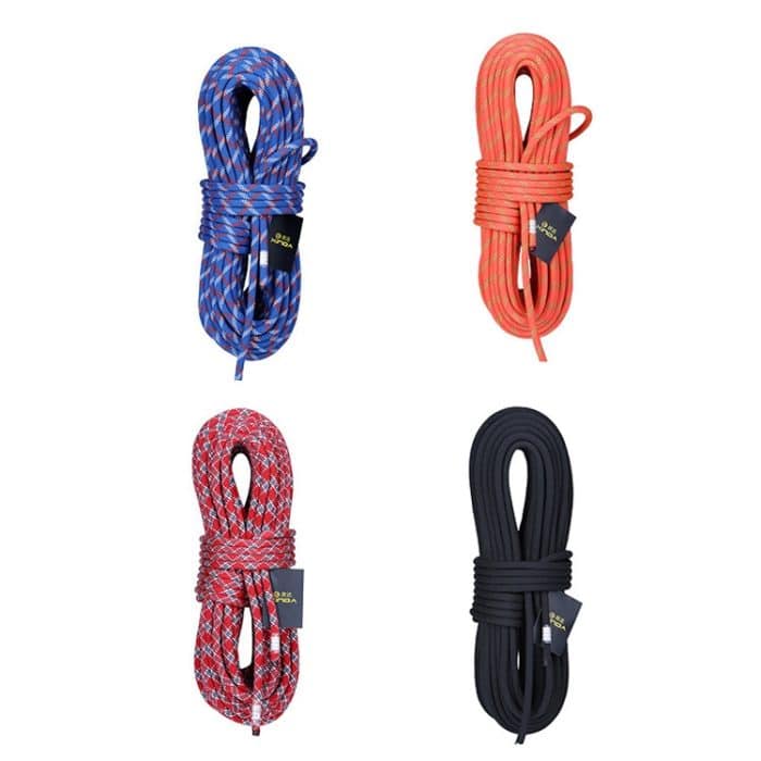XINDA XD-S9801 Statisches Seil, Outdoor-Kletterseil, beschleunigt das Herunterfahren von Hausaufgaben in großer Höhe, Länge: 2 m, Durchmesser:, 9mm (Black), 9mm (Orange), 9mm (Red Gray), 10mm (Black), 10mm (Orange) – Bild 2