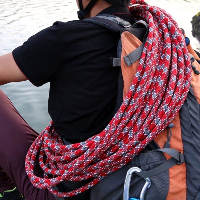 XINDA XD-S9801 Statisches Seil, Outdoor-Kletterseil, beschleunigt das Herunterfahren von Hausaufgaben in großer Höhe, Länge: 2 m, Durchmesser:, 9mm (Black), 9mm (Orange), 9mm (Red Gray), 10mm (Black), 10mm (Orange) – Bild 5