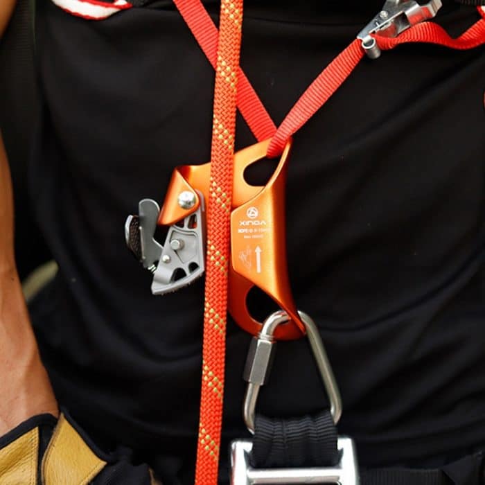 XINDA XD-S9801 Statisches Seil, Outdoor-Kletterseil, beschleunigt das Herunterfahren von Hausaufgaben in großer Höhe, Länge: 2 m, Durchmesser:, 9mm (Black), 9mm (Orange), 9mm (Red Gray), 10mm (Black), 10mm (Orange) – Bild 6