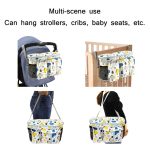 Multifunktionale Aufbewahrungstasche für Kinderwagen, White Dinosaur, Yellow Zoo, Green Lamb, White Alpaca, Tibetan Owl, Denglin Deer, Yellow Zoo + Side Pocket, Green Lamb + Side Pocket, White Alpaca + Lateral Pocket, Tibetan Owl + Side Pocket... – Bild 3