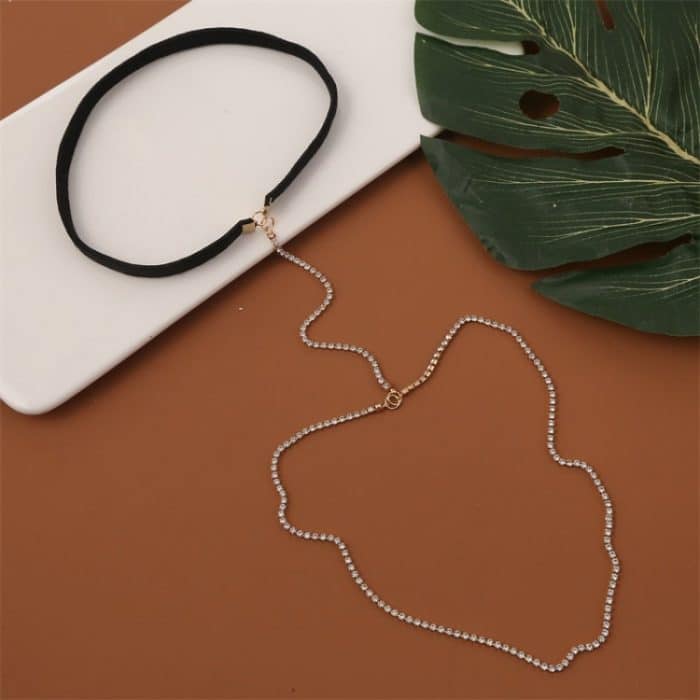 2 Stück BT198-1 Langes einfaches Stretch-Fußkettchen – Bild 2