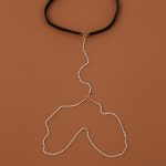 2 Stück BT198-1 Langes einfaches Stretch-Fußkettchen – Bild 3