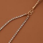 2 Stück BT198-1 Langes einfaches Stretch-Fußkettchen – Bild 4