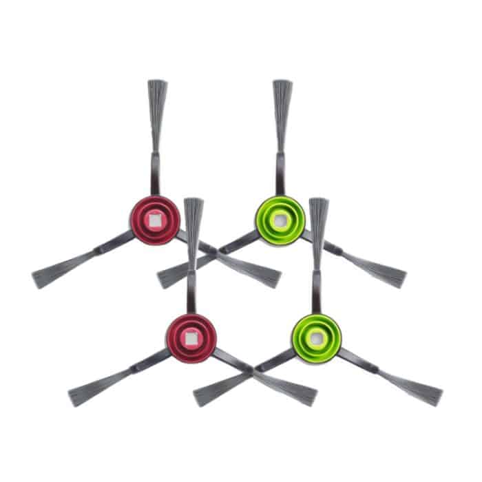 Zubehör für Ecovacs Deebot T9 AIVI/T9 AIVI+, 2 Pairs  Edge Brush, 2 PCS Rag, 2 PCS Filter Net, Double Roller brush, Set – Bild 1