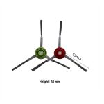 Zubehör für Ecovacs Deebot T9 AIVI/T9 AIVI+, 2 Pairs  Edge Brush, 2 PCS Rag, 2 PCS Filter Net, Double Roller brush, Set – Bild 3