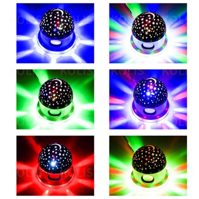 Bluetooth-Musik-Sternenhimmel-LED-Projektionslampe, Spezifikationen: – Bild 6