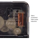 MOVEBEST 12 Zoll Wohnzimmer-Wanduhr Simple Home Kunststoffuhr, Stil:, G2001 Green Surface White Frame, G2001 Black Surface Black Frame, G2001 White Surface White Frame, G2001 White Surface Black Frame, G2001-L White Surface White Frame... – Bild 3